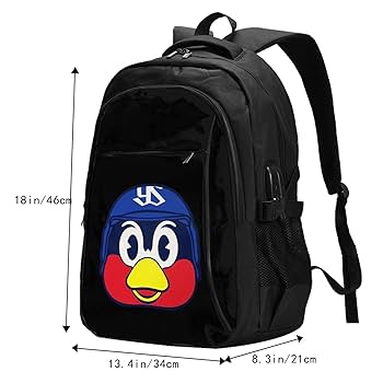 Amazon.co.jp: リュック 東京ヤクルトスワローズ つば九郎